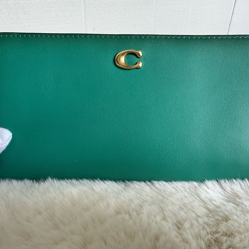 Coach Premium 1941 Smooth Leather Skinny Wallet